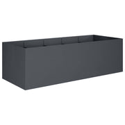 Plantenbak Antraciet 200 x 80 x 60 cm Koudgewalst staal
