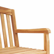Handgemaakte Rozenbank 179,5 x 61 x 90 cm Massief Teakhout