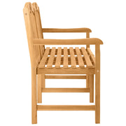 Handgemaakte Rozenbank 179,5 x 61 x 90 cm Massief Teakhout