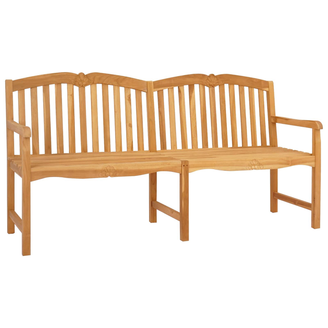 Handgemaakte Rozenbank 180,5 x 60 x 96 cm Massief Teakhout