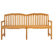 Handgemaakte Rozenbank 180,5 x 60 x 96 cm Massief Teakhout