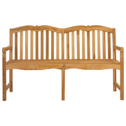 Handgemaakte Rozenbank 155 x 60 x 94 cm Massief Teakhout