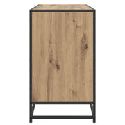 Ladekast 3-Lade Artisanaal eiken 70 x 41 x 70 cm Bewerkt hout