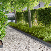 Gazonrand 50 st 103 x 15 cm Staal Antraciet
