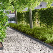 Gazonrand 50 st 103 x 10 cm Staal Antraciet