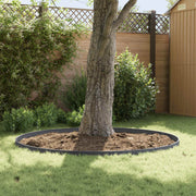 Gazonrand 50 st 103 x 10 cm Staal Antraciet