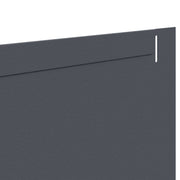 Gazonrand 30 st 102 x 15 x 4 cm Staal Antracietkleurig