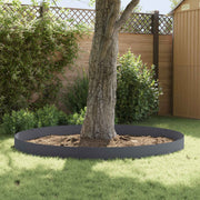 Gazonrand 30 st 102 x 15 x 4 cm Staal Antracietkleurig