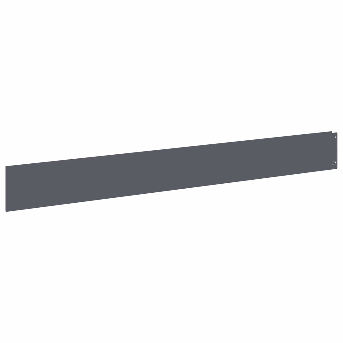 Gazonrand 50 st 100 x 12 cm Staal Antraciet