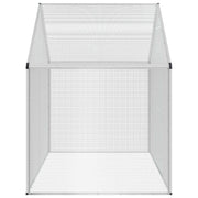 Vogelkooi Zilverkleurig 181,5 x 112 x 173,5 cm