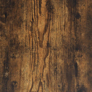Ladekast 60x41x76 cm bewerkt hout gerookt eikenkleurig